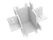 DLU R X-Y connector   X-Y конектор - бял