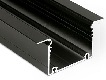 LED PHIL Recessed • Алуминиев профил • За вграждане - черен