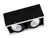 LEDVANCE Spot MULTI 2x30W - FL WT/BK • ADJ 25° - 4000K