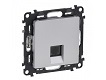 UTP розетка VALENA   RJ45 UTP кат.5е - алум.