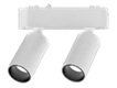 DLU TR LED SPOT 2X5W   • 3000K - 2X5W - WT   • двоен