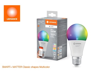 LEDVANCE SMART+ Matter Classic E27 - RGBW