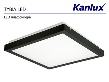 Квадратна LED плафониера TYBIA 38W