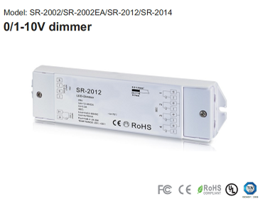 SR-2002 / SR-2012 / SR-2014 - 1-10V LED декодери - 4 канала