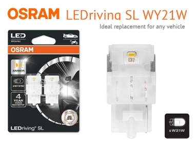  OSRAM LEDriving WY21W (T20) - 12V - Гаранция 4 години