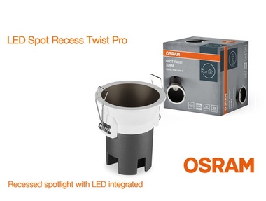 LED луна за вграждане OSRAM TWIST Spot PRO - 10W