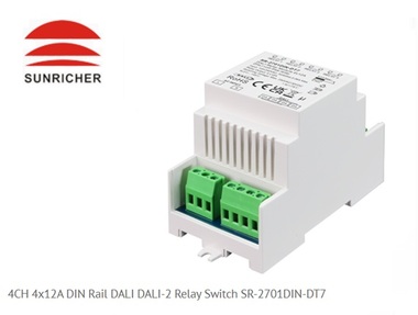 DALI-2 релеен модул SR-2701DIN-DT7 - 4 адреса / 4 канала