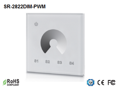 Ръчен PWM димер - Сензорен ( 1 зона, 4 сцени )